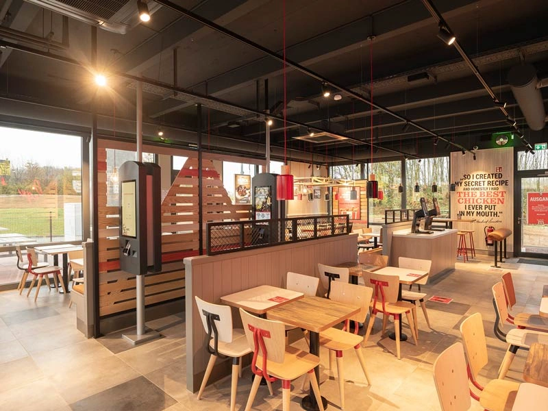 KFC Innenansicht